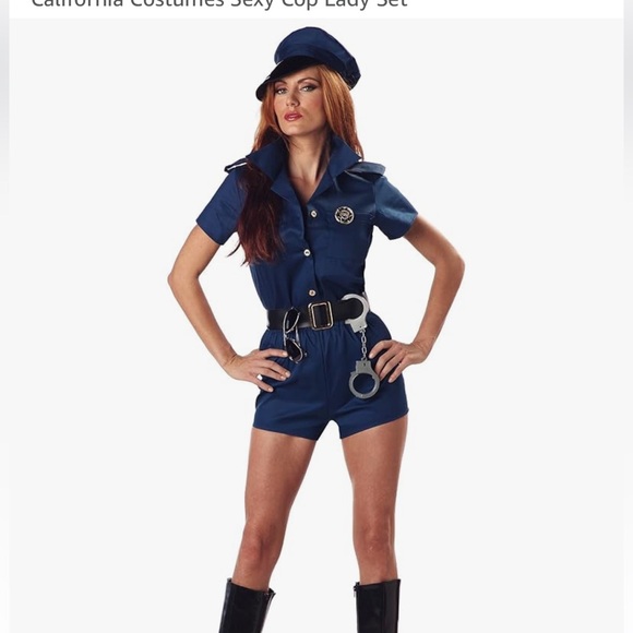 BE READY FOR HALLOWEEN WITH THIS CALIFORNIA COSTUME COLLECTION LADY SEXY COP! - Picture 1 of 11